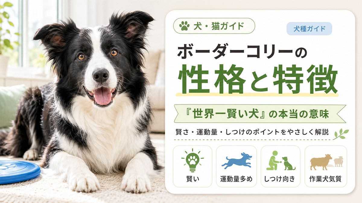 ボーダーコリーの性格と特徴